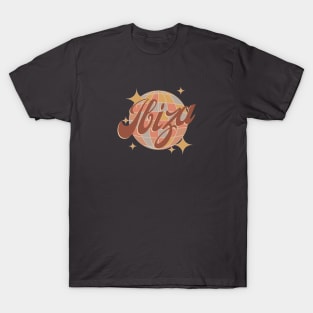 Ibiza disco ball Retro Vintage Style T-Shirt